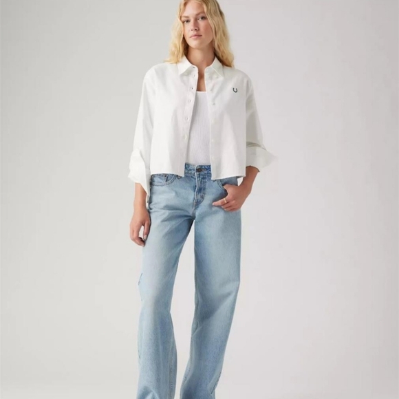 Levi's Denim - Levi's Womens Low Loose Jeans Light Wash 33 X 30*